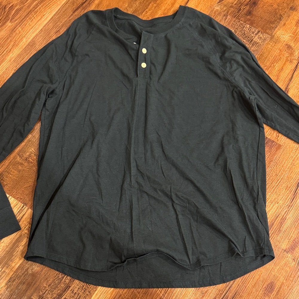 Goodfellow & Co Men's Long Sleeve Henley